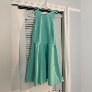 Aqua skater dress size small